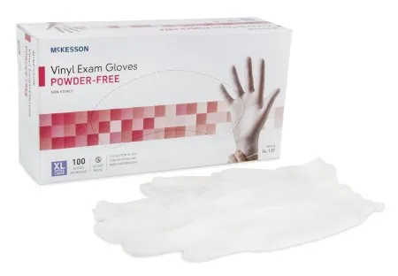 McKesson NonSterile Vinyl Exam Gloves (Box)