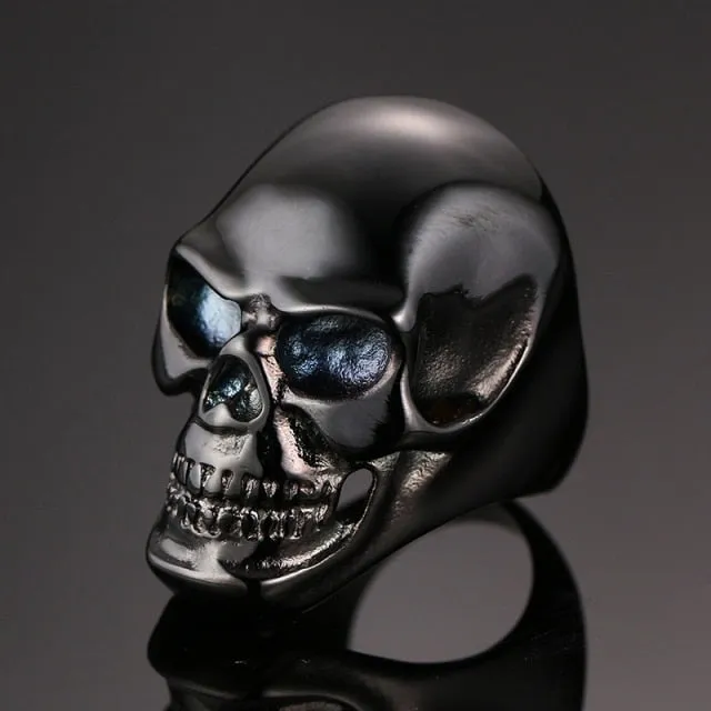 Men's Stainless Steel Skull Ring