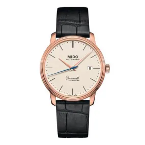 MIDO Baroncelli Heritage Gent Ivory Watch #M0274073626000