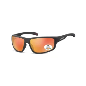 Montana Polarized - Revo lenses - Rubbertouch - Black - Revo Red