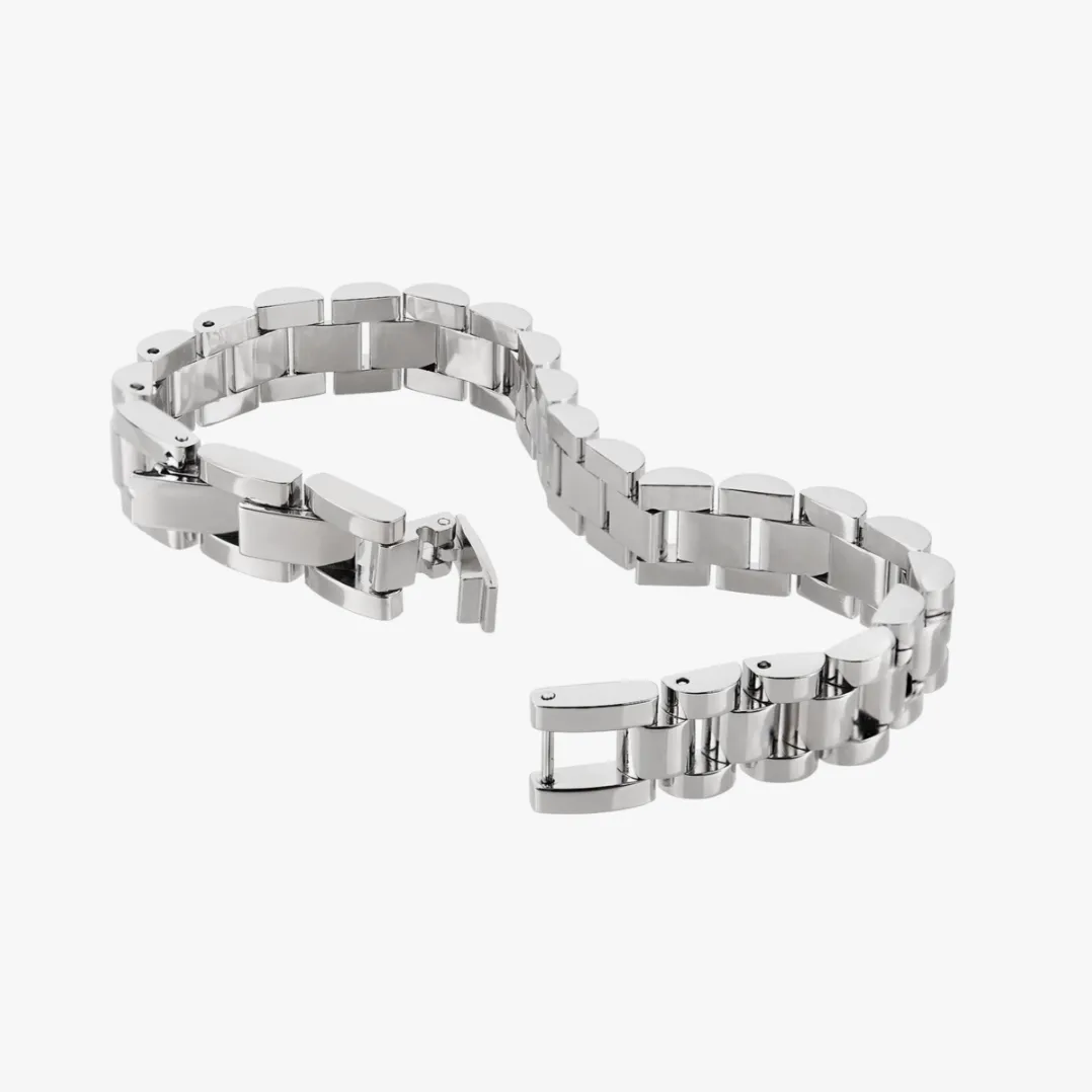 Montclair Silver Watch Band Brenda Grands Bracelet