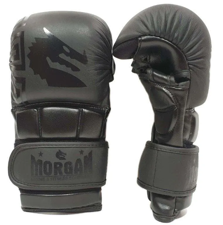 MORGAN B2 BOMBER LEATHER SHOOTO MMA SPARRING GLOVES