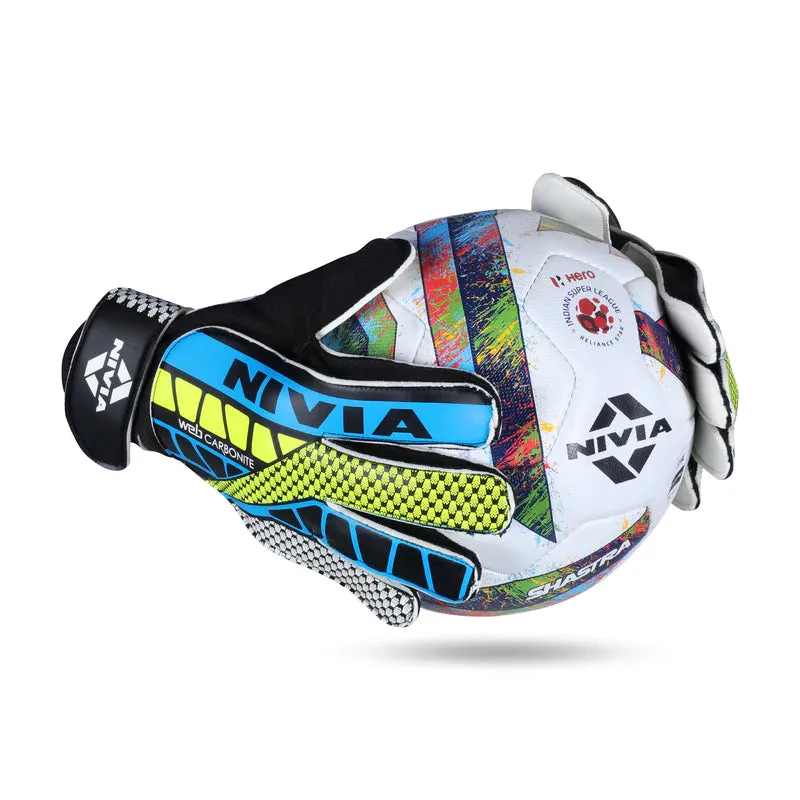 Nivia Carbonite Web Goalkeeper Gloves