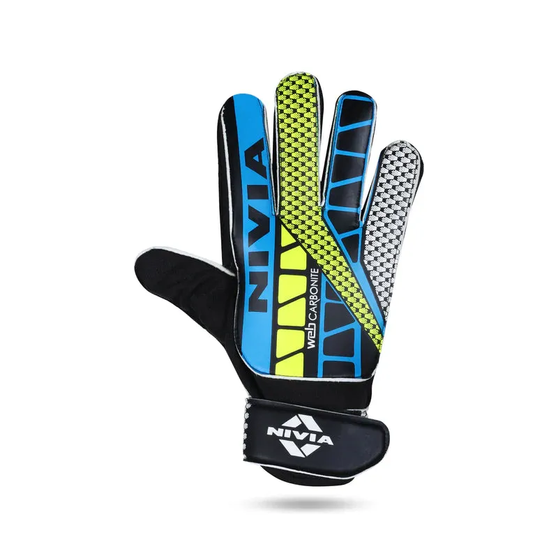 Nivia Carbonite Web Goalkeeper Gloves