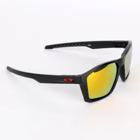 Oakley Luxury Black And Gold Lens Sunglasses