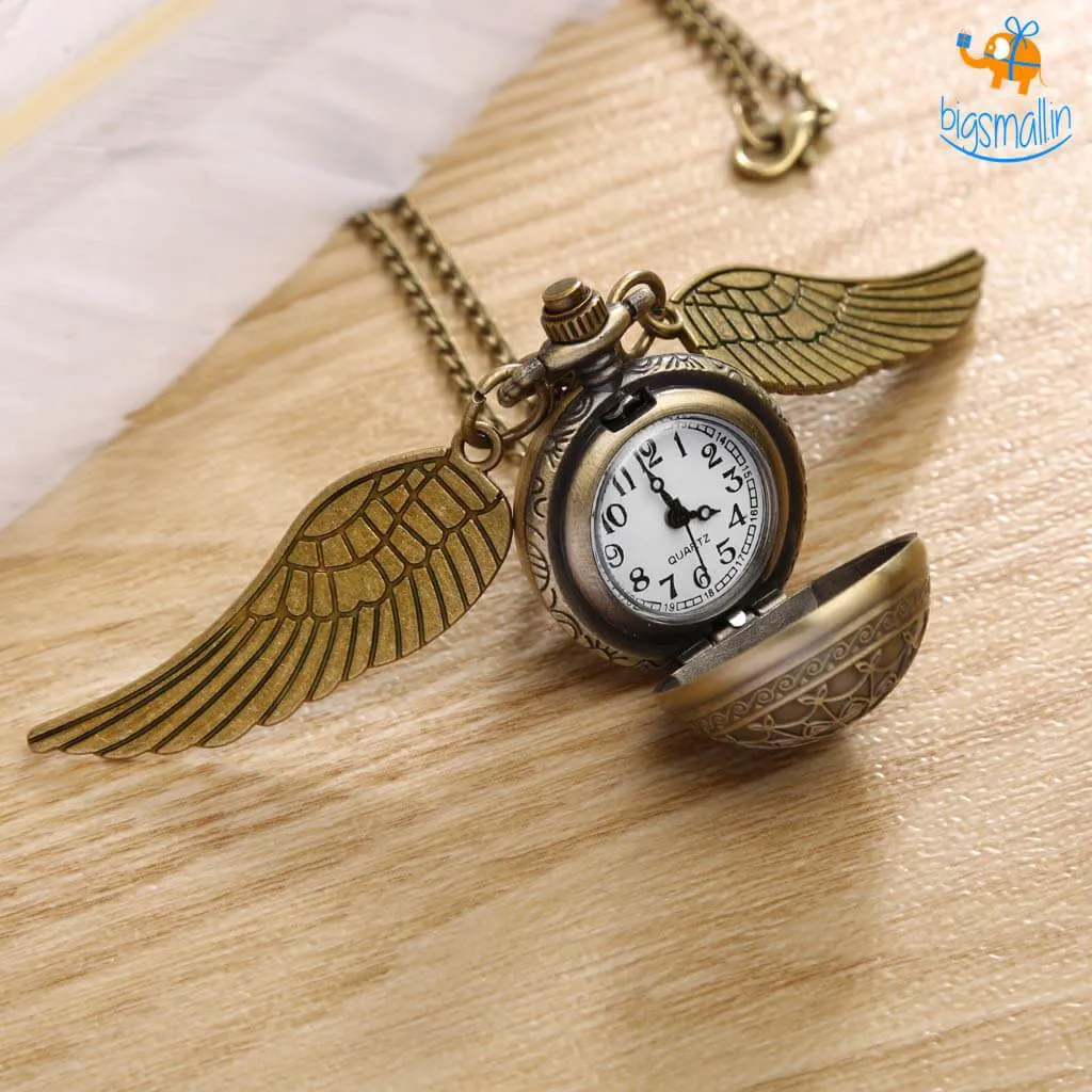 Official HP Snitch Necklace with Watch