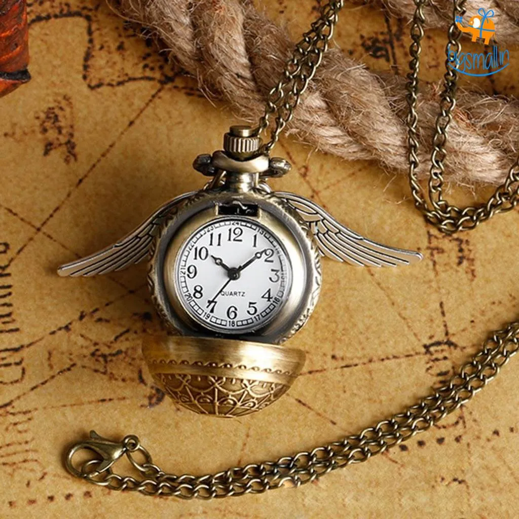 Official HP Snitch Necklace with Watch