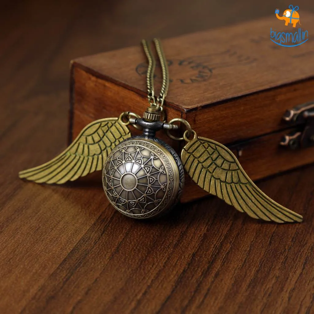 Official HP Snitch Necklace with Watch