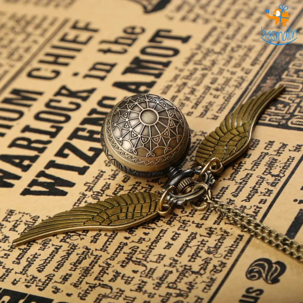 Official HP Snitch Necklace with Watch