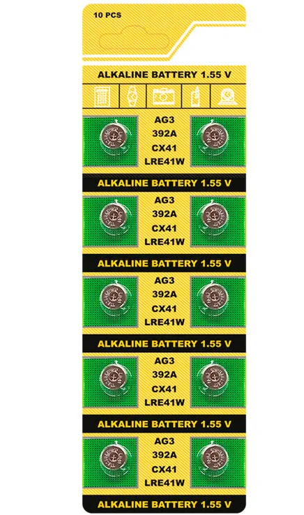 Oral Thermometer Batteries - 10 Count (1 Box = 10 Batteries)