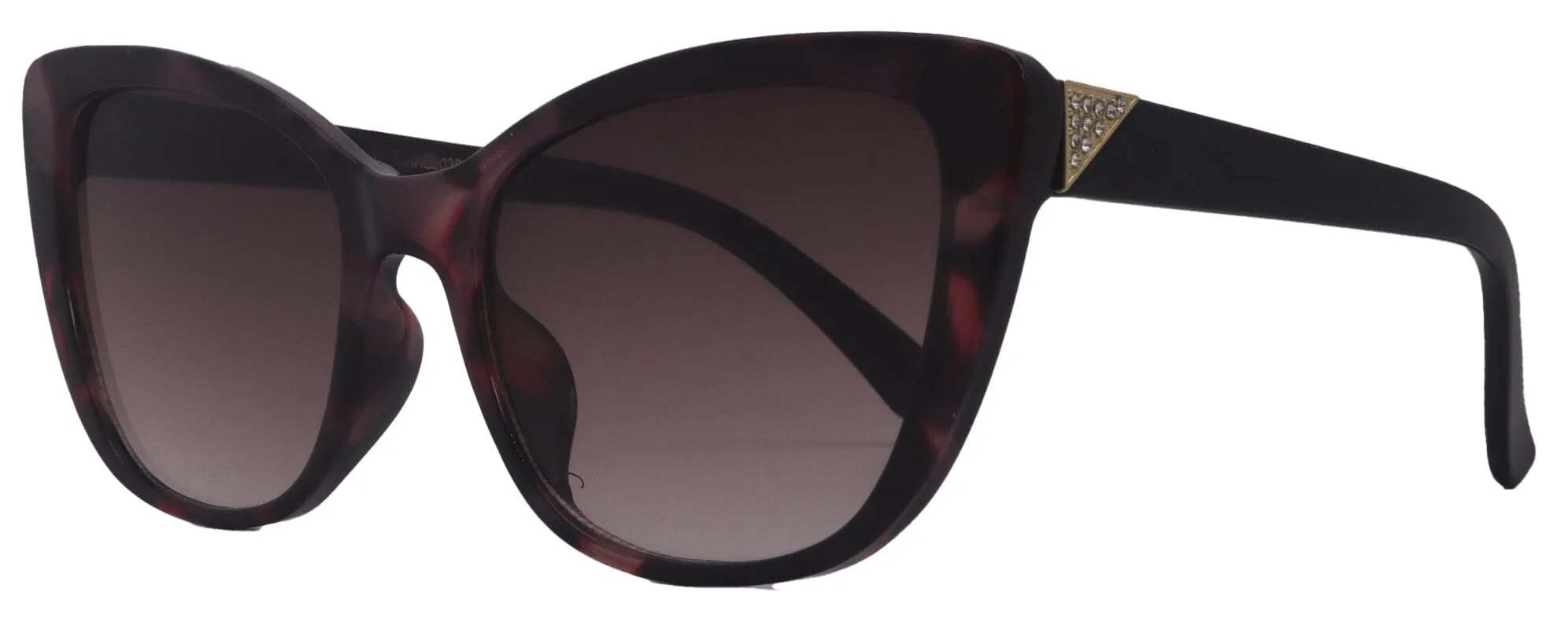 Parisian, High-End Line Bifocal (Clear On Top) Reading Sunglasses for Women OR Non-Bifocal Readers Sunglasses (Purple, Pink N BK) NY Fifth Avenue