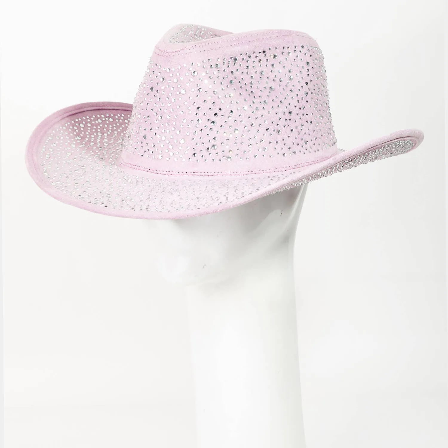 Pink Rhinestone Cowboy Hat