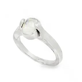 Rainbow Moonstone Ring (size 6 1/2)