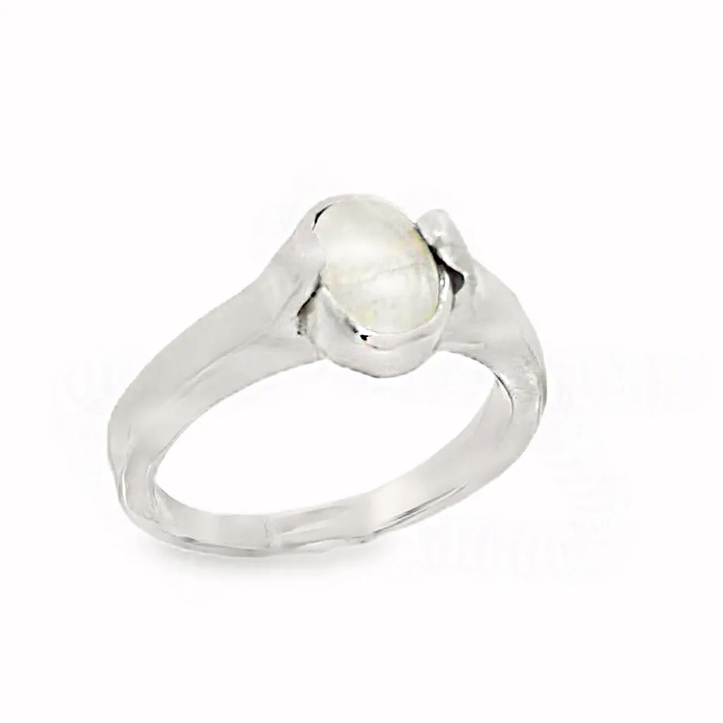 Rainbow Moonstone Ring (size 6 1/2)