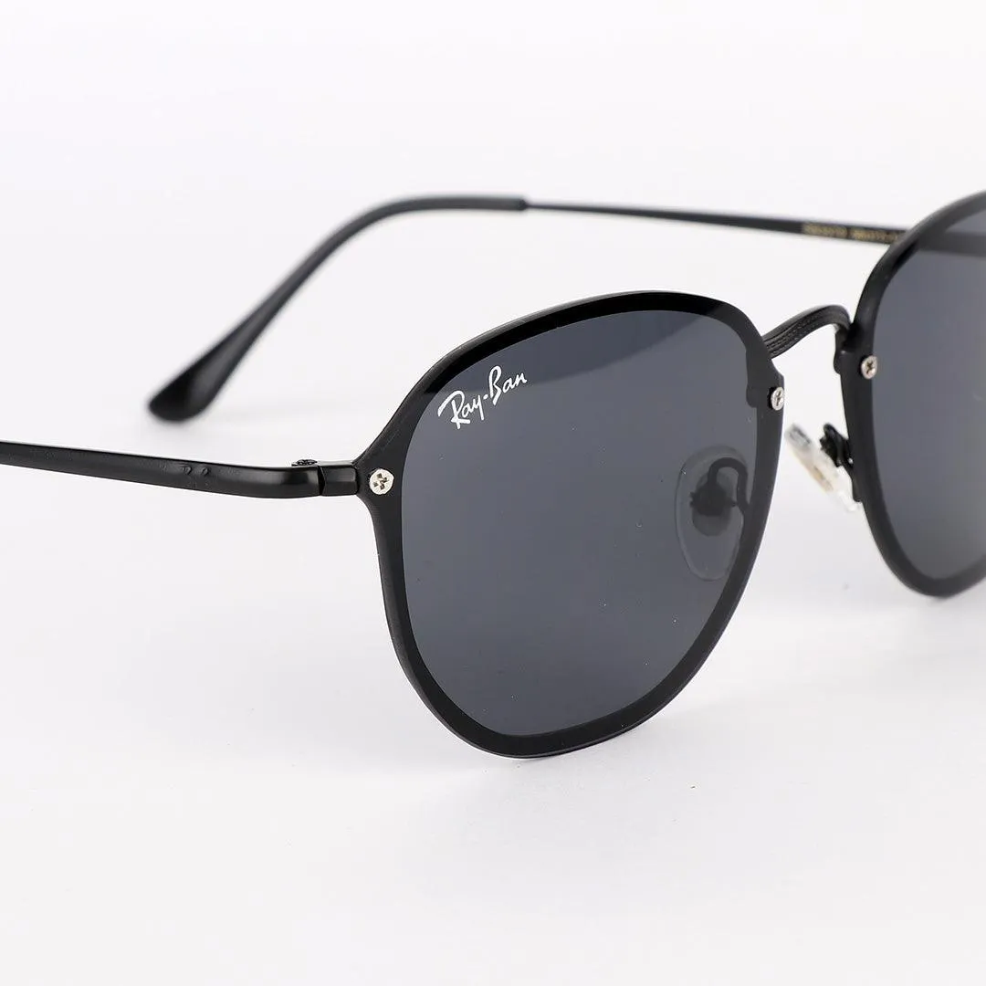 Ray-Ban Round Metal Black Crystal Sunglasses