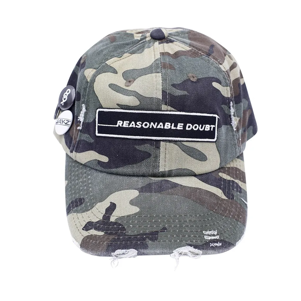 Reasonable Doubt Vintage Hip Hop Hat Camo