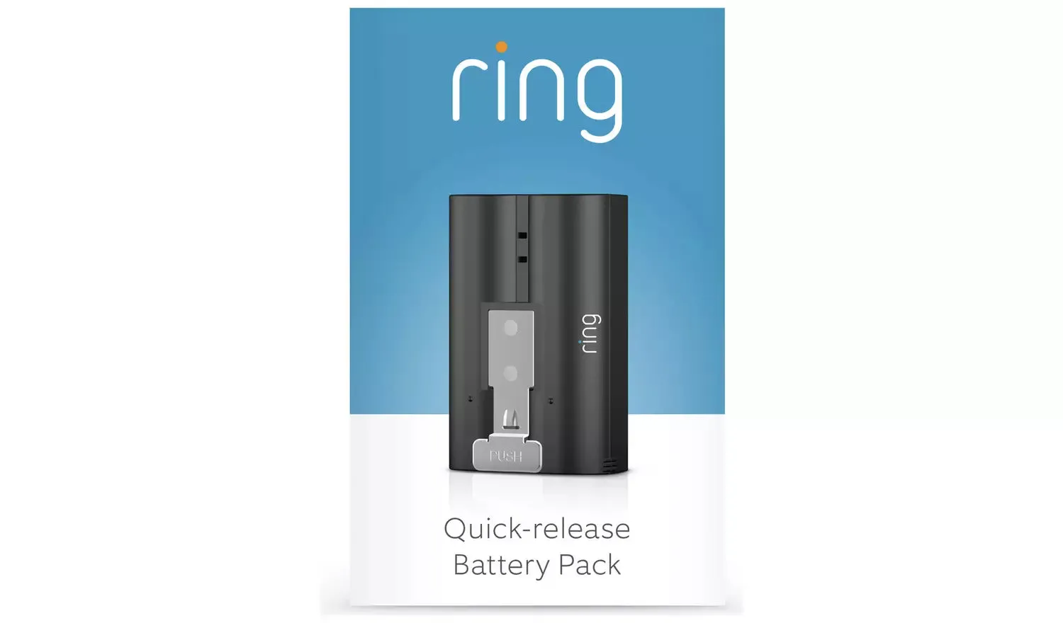 Ring Rechargeable Quick Release Battery Pack