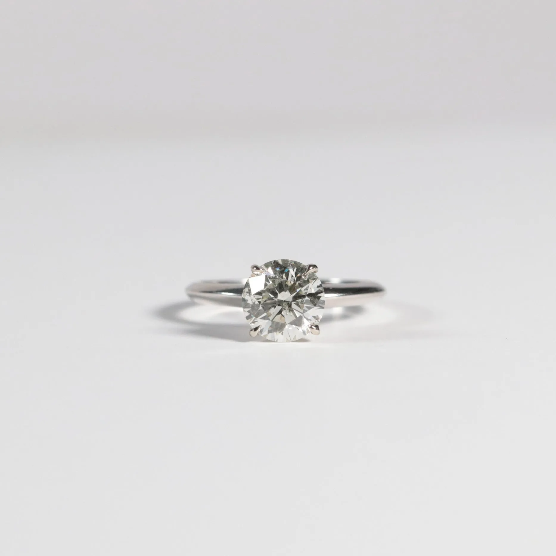 Round Brilliant Solitaire - 1.75 ct