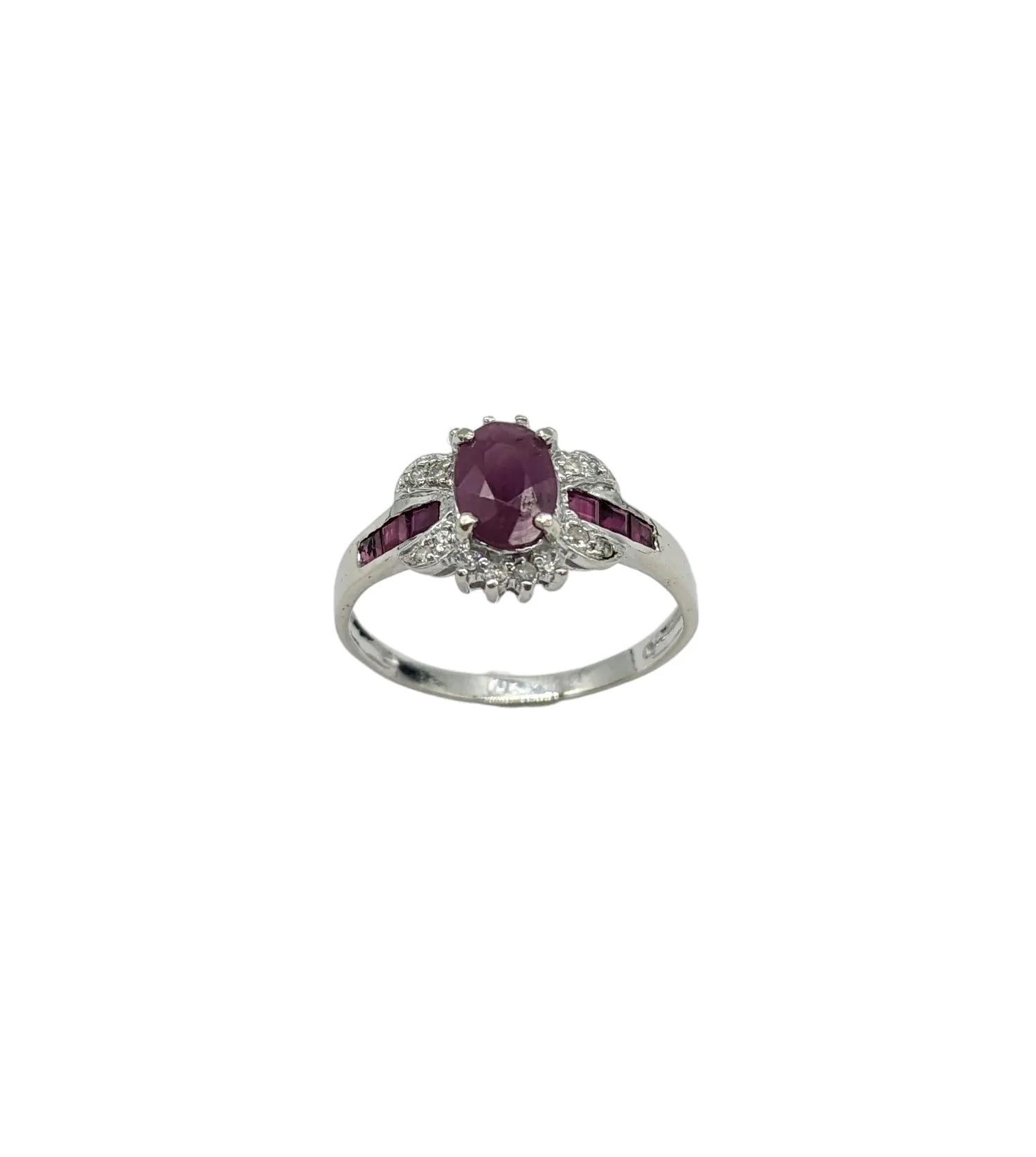 Ruby and Diamond Fashion ring