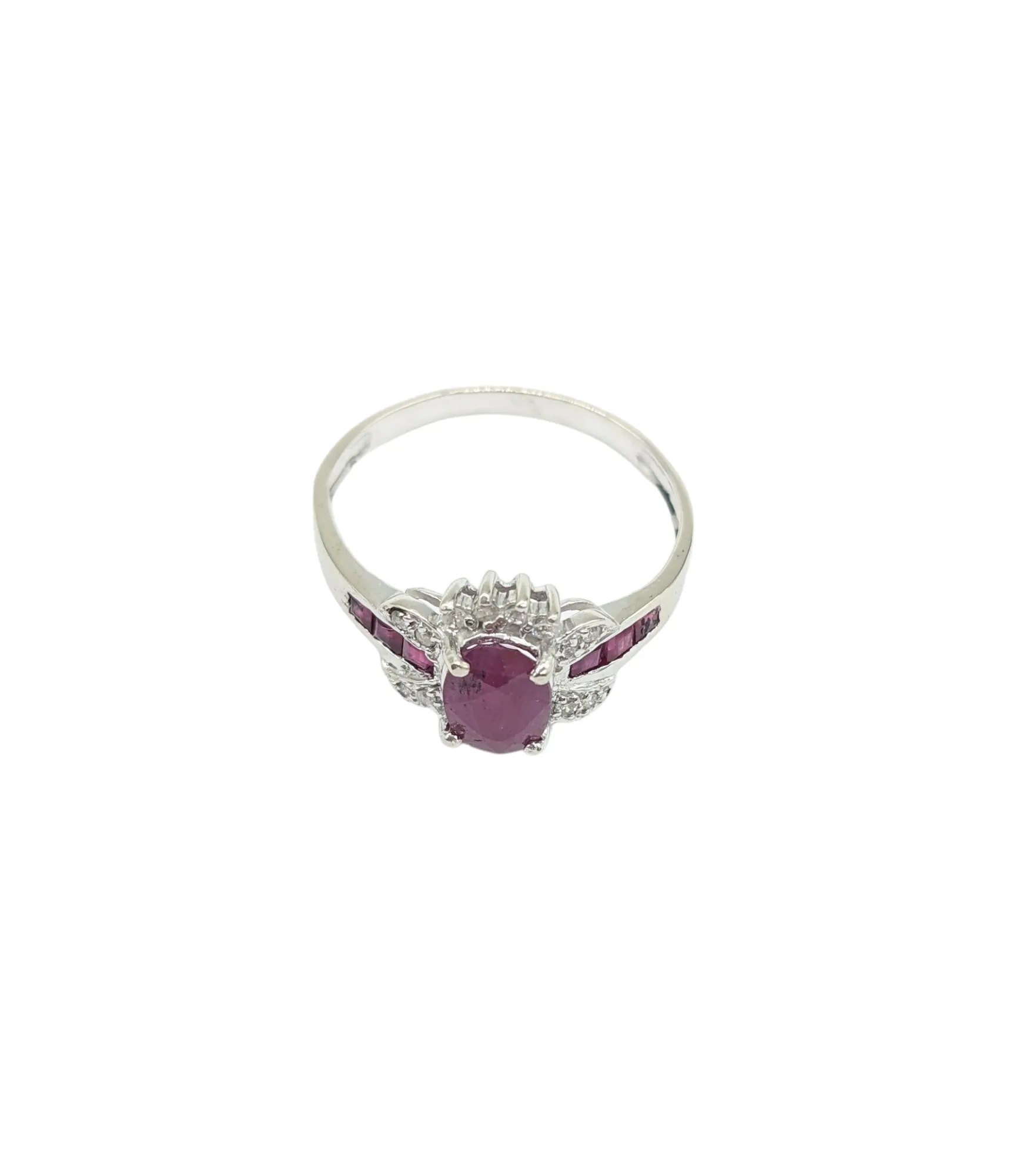 Ruby and Diamond Fashion ring