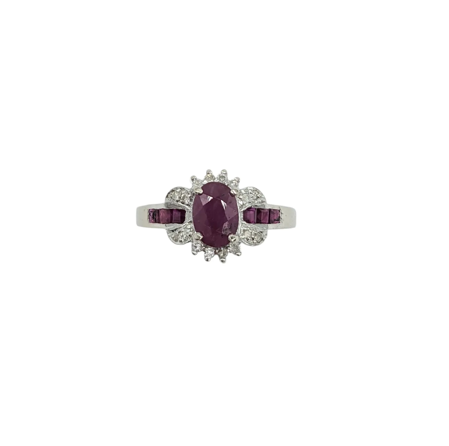 Ruby and Diamond Fashion ring