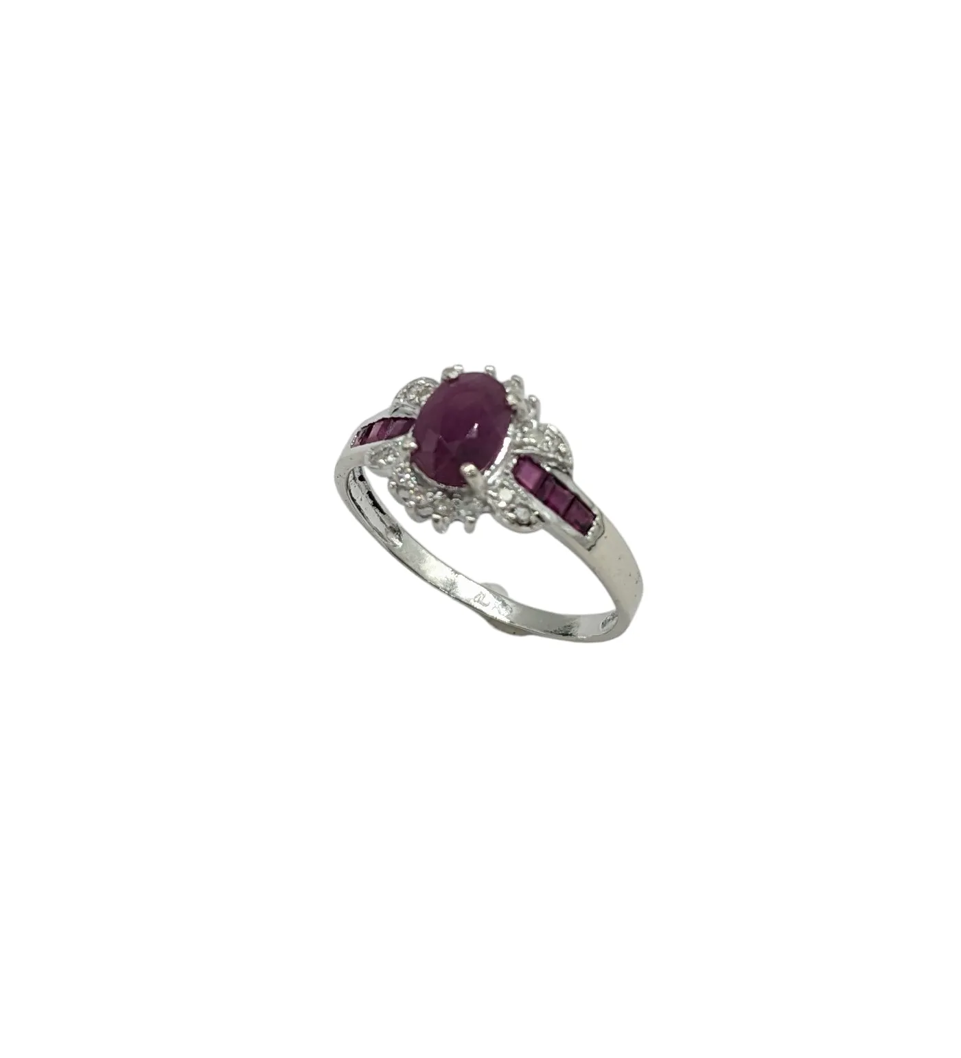 Ruby and Diamond Fashion ring