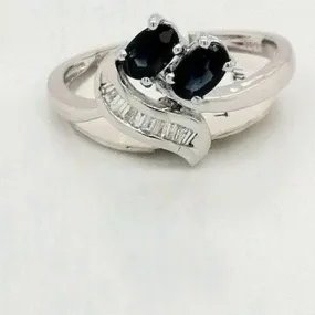 Sapphire & Diamond Ring