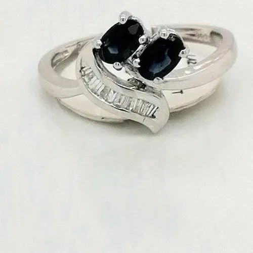 Sapphire & Diamond Ring