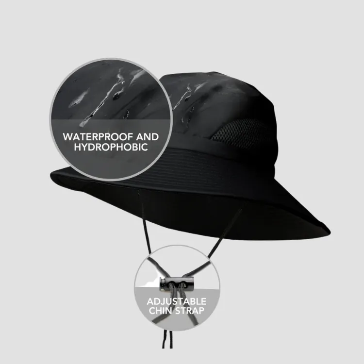 Satin-Lined, Waterproof All Weather Sun Hat