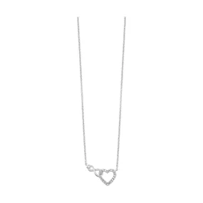 Silver Diamond Necklace