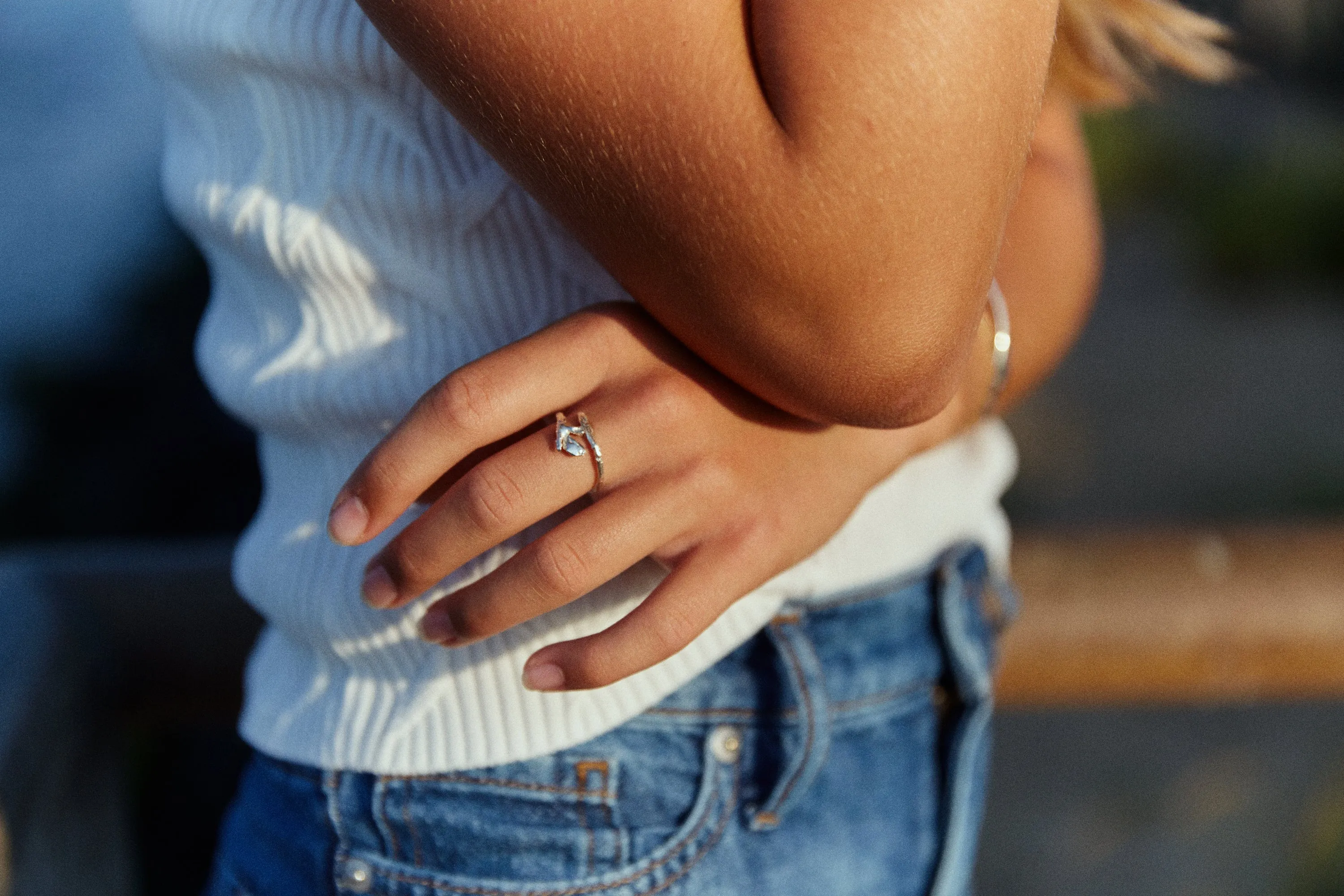 Simple Botanical Ring