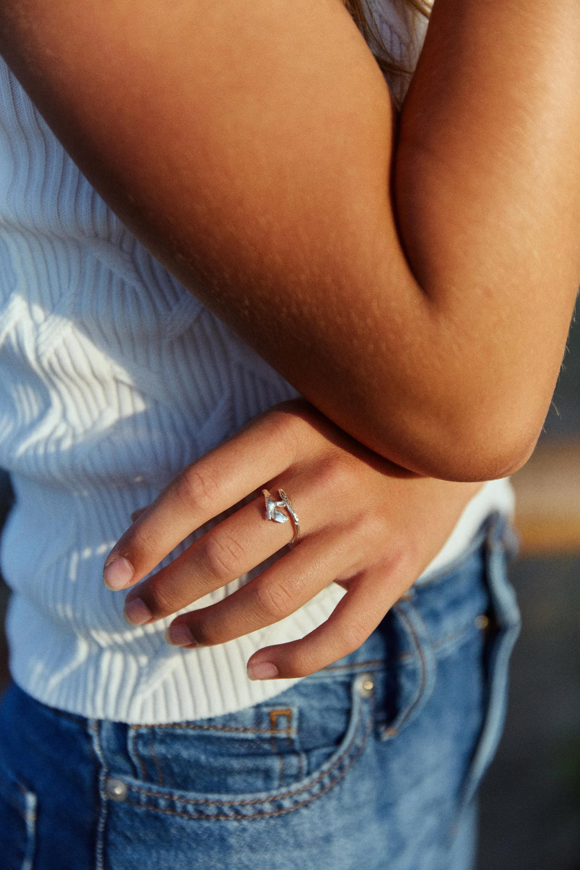 Simple Botanical Ring