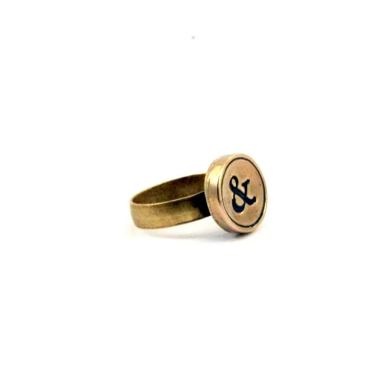 Simple Personalized Initial Ring