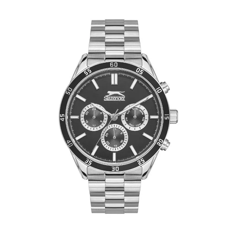 Slazenger SL.09.2109.2.04  Gents Stainless Steel Watch Black