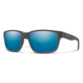 Smith Basecamp Matte Gravy Frame - ChromaPop Polarized Blue Mirror Lens - Polarized Sunglasses