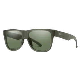 Smith Lowdown 2 Matte Moss Crystal Frame - ChromaPop Polarized Gray Green Lens - Polarized Sunglasses