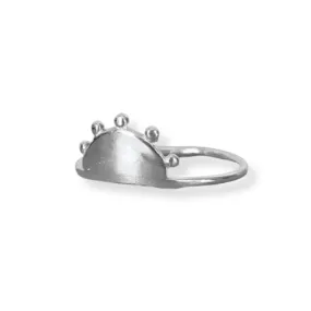 Sol Ring in Sterling Silver by Alex Ren