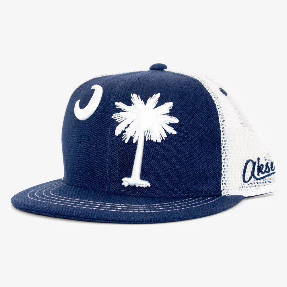 South Carolina Flag Trucker Hat