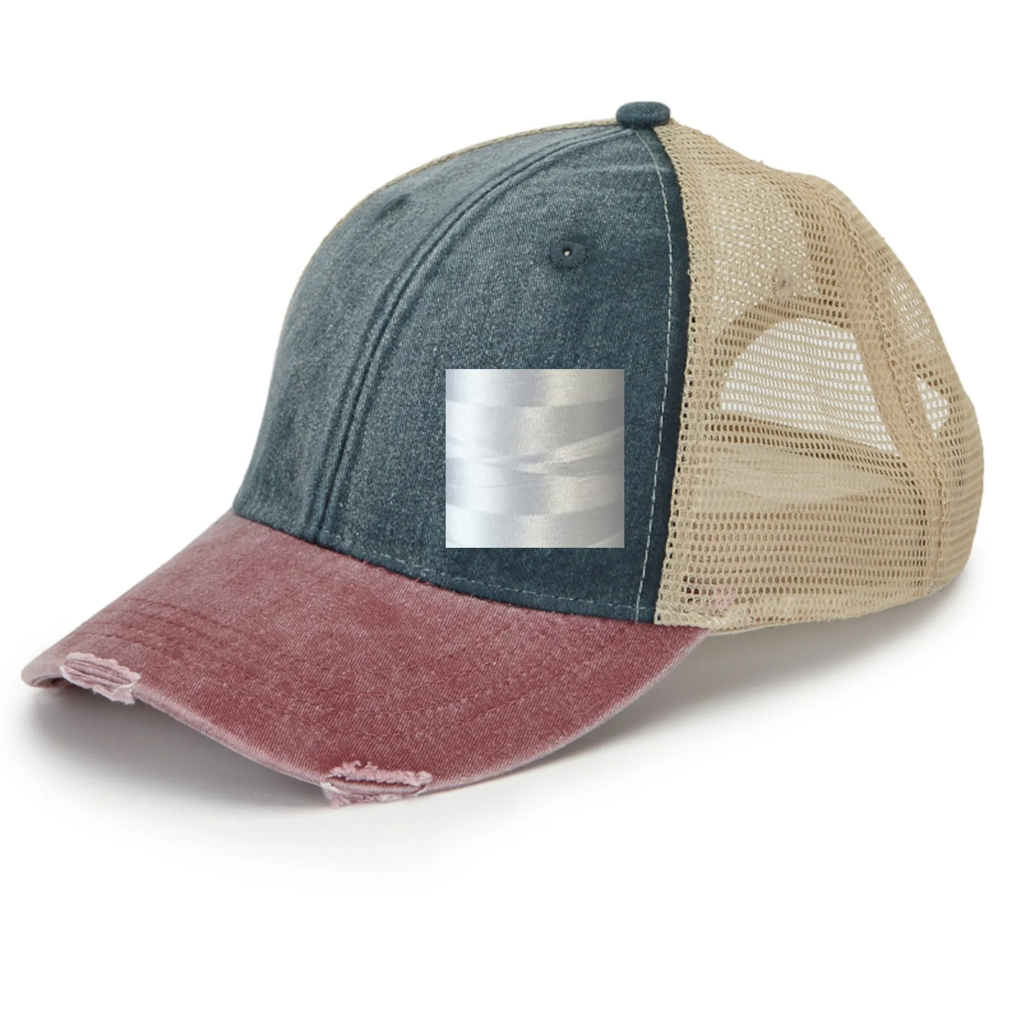 South Dakota  Hat | Distressed Snapback Trucker | state cap | many color choices