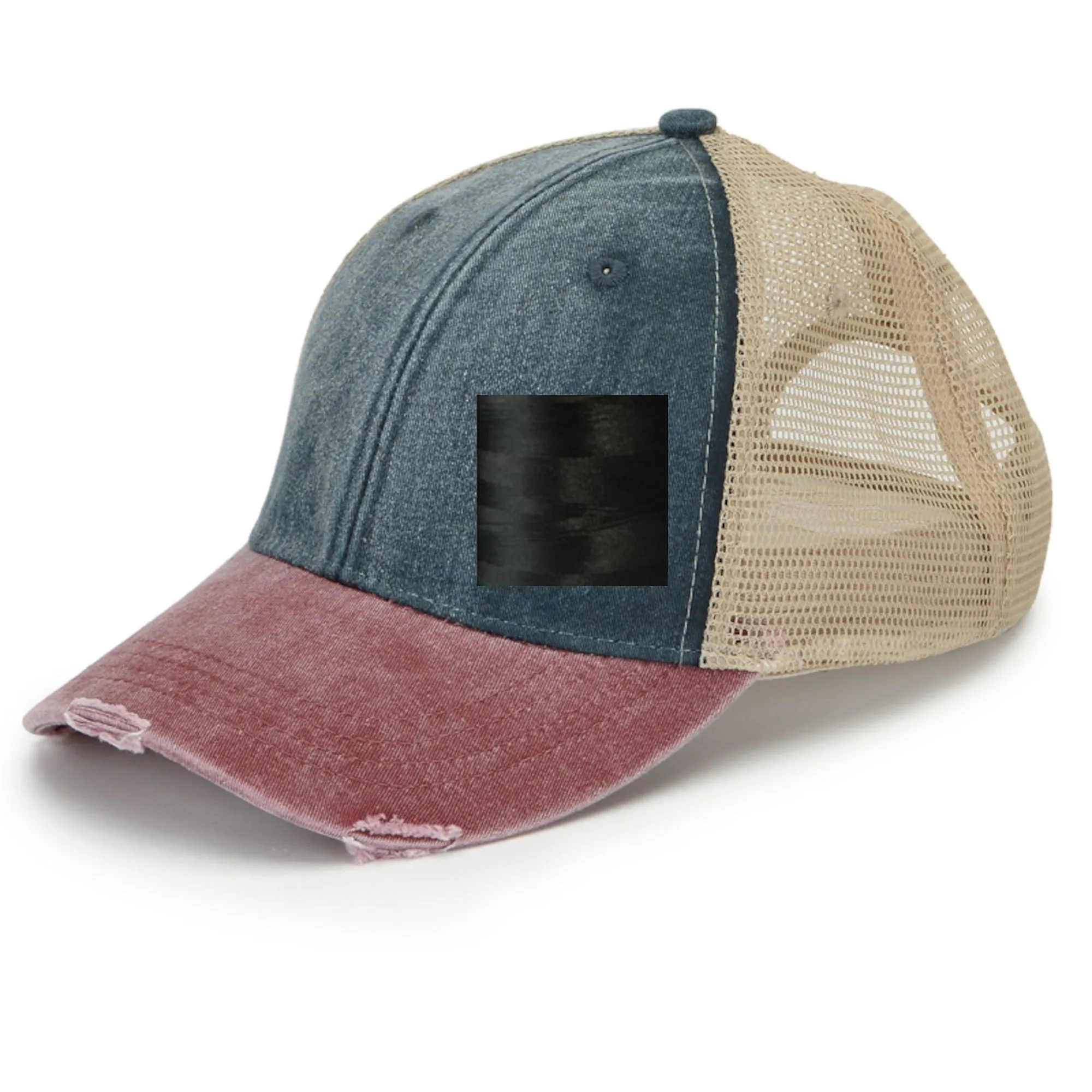 South Dakota  Hat | Distressed Snapback Trucker | state cap | many color choices