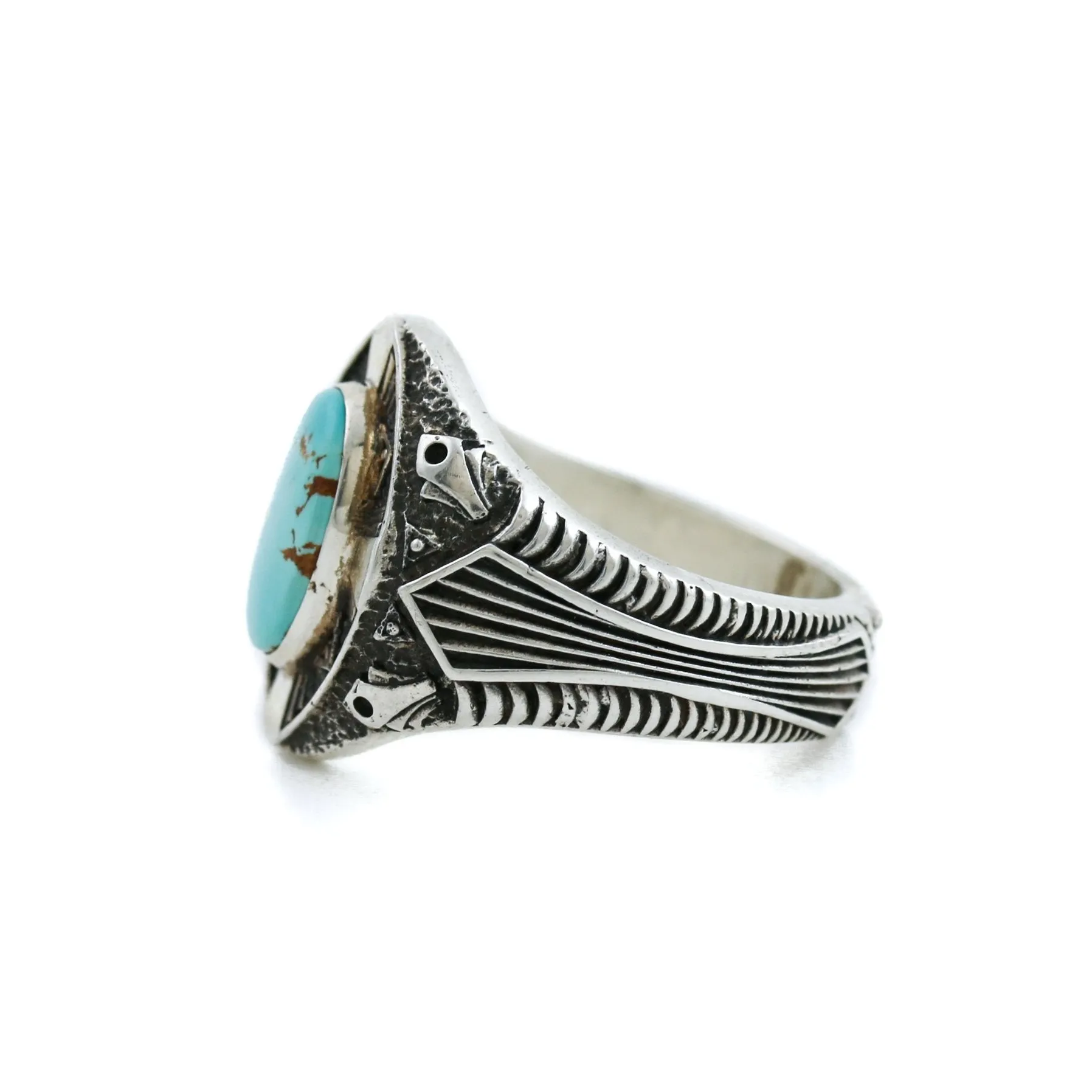 St. Augustine x Royston Turquoise Ring