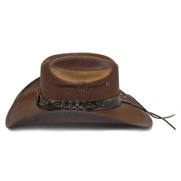 Stampede Hats - Studded Brown Stallion Cowboy Hat