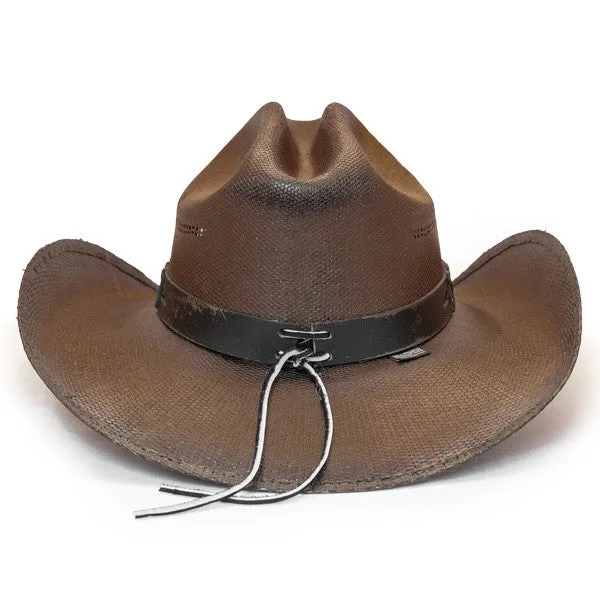 Stampede Hats - Studded Brown Stallion Cowboy Hat