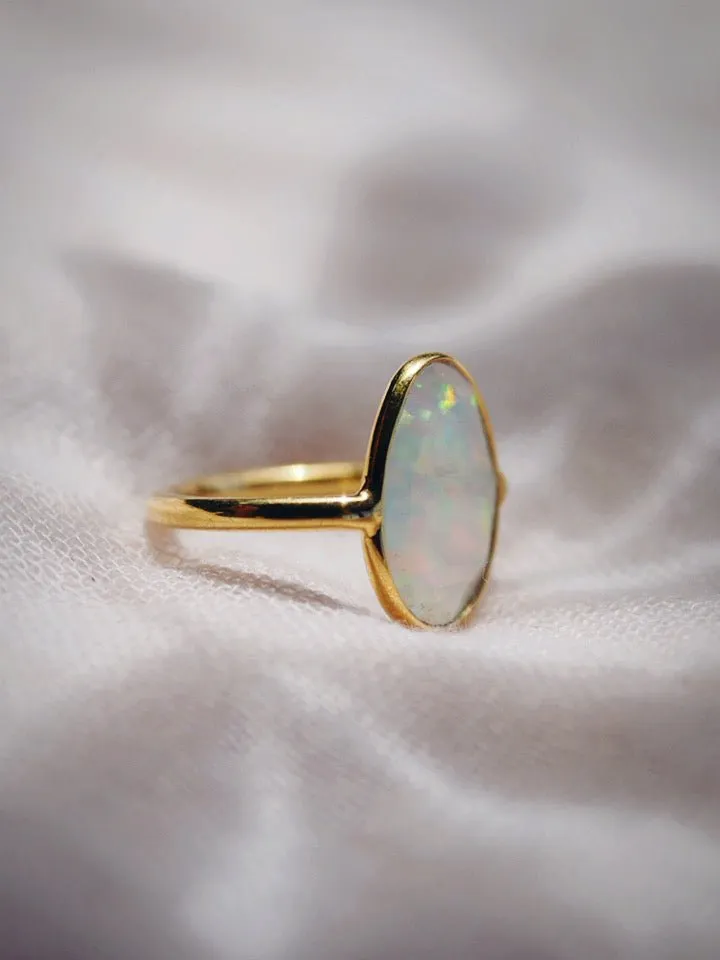 Statement Fire Opal Ring - Hinuhinu