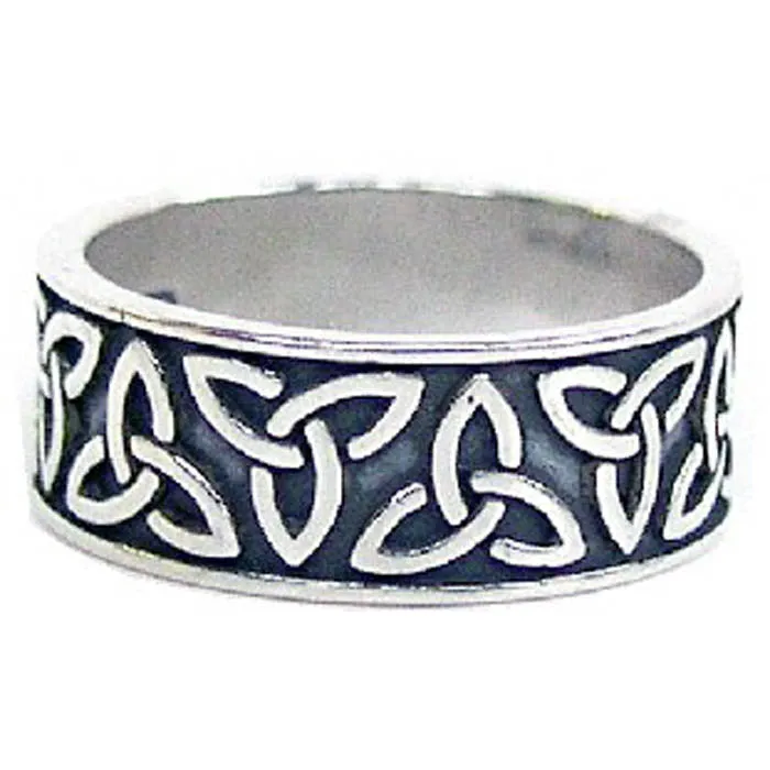 Sterling Silver Trinity Band Ring