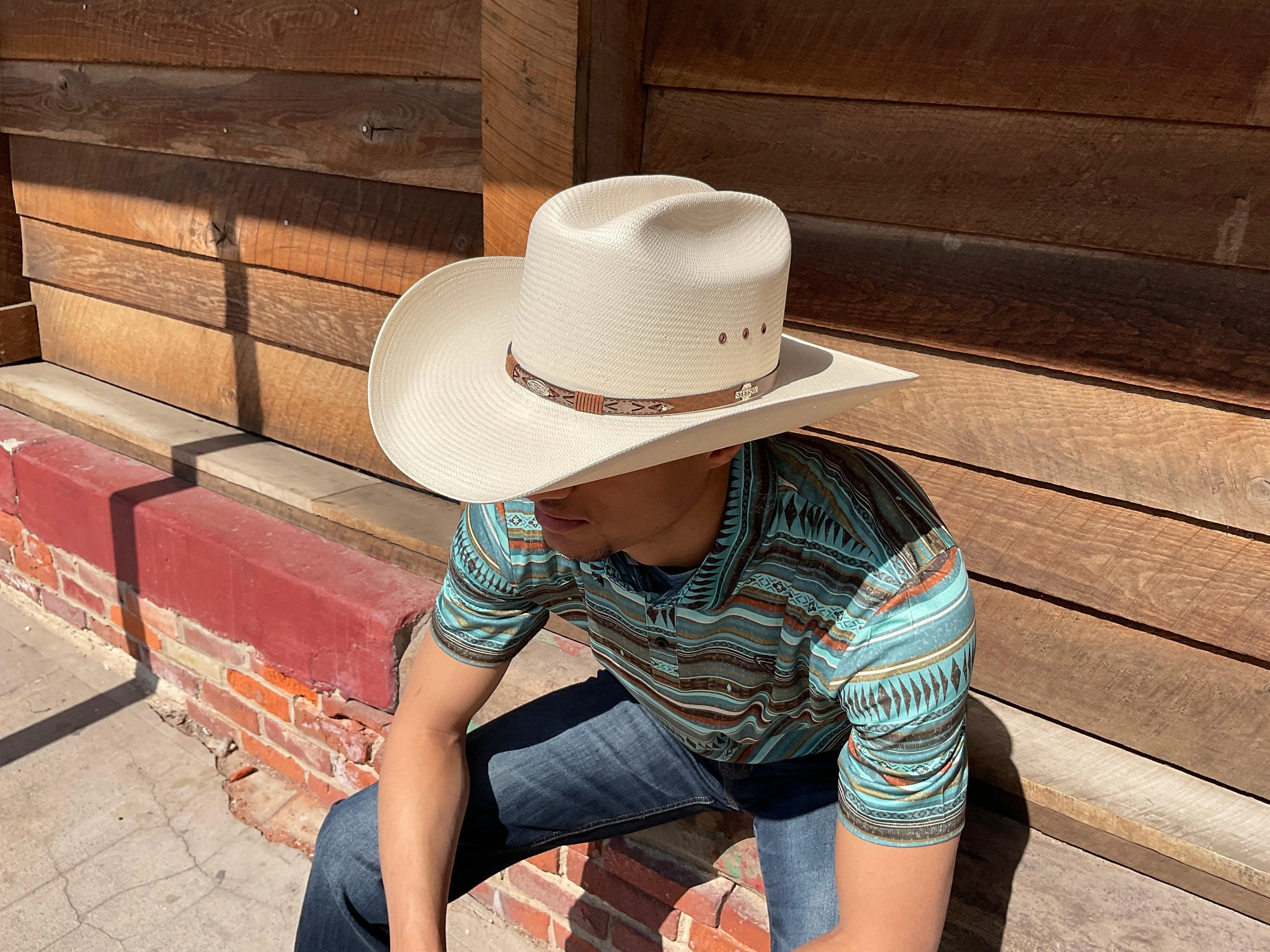 Stetson Rodeo Straw Cowboy Hat SSRDEO-66428176