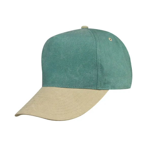 Stone Washed Baseball & Trucker Hat/Cap w/ 100% Cotton Canvas for Work & Outdoor