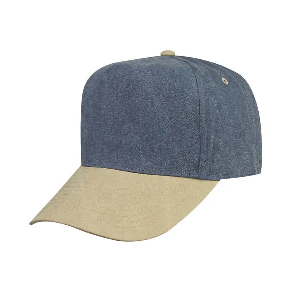 Stone Washed Baseball & Trucker Hat/Cap w/ 100% Cotton Canvas for Work & Outdoor