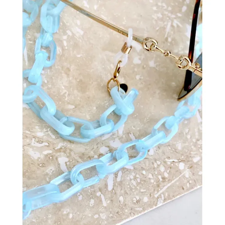 Sunglasses Chain - Capri Chain Aqua