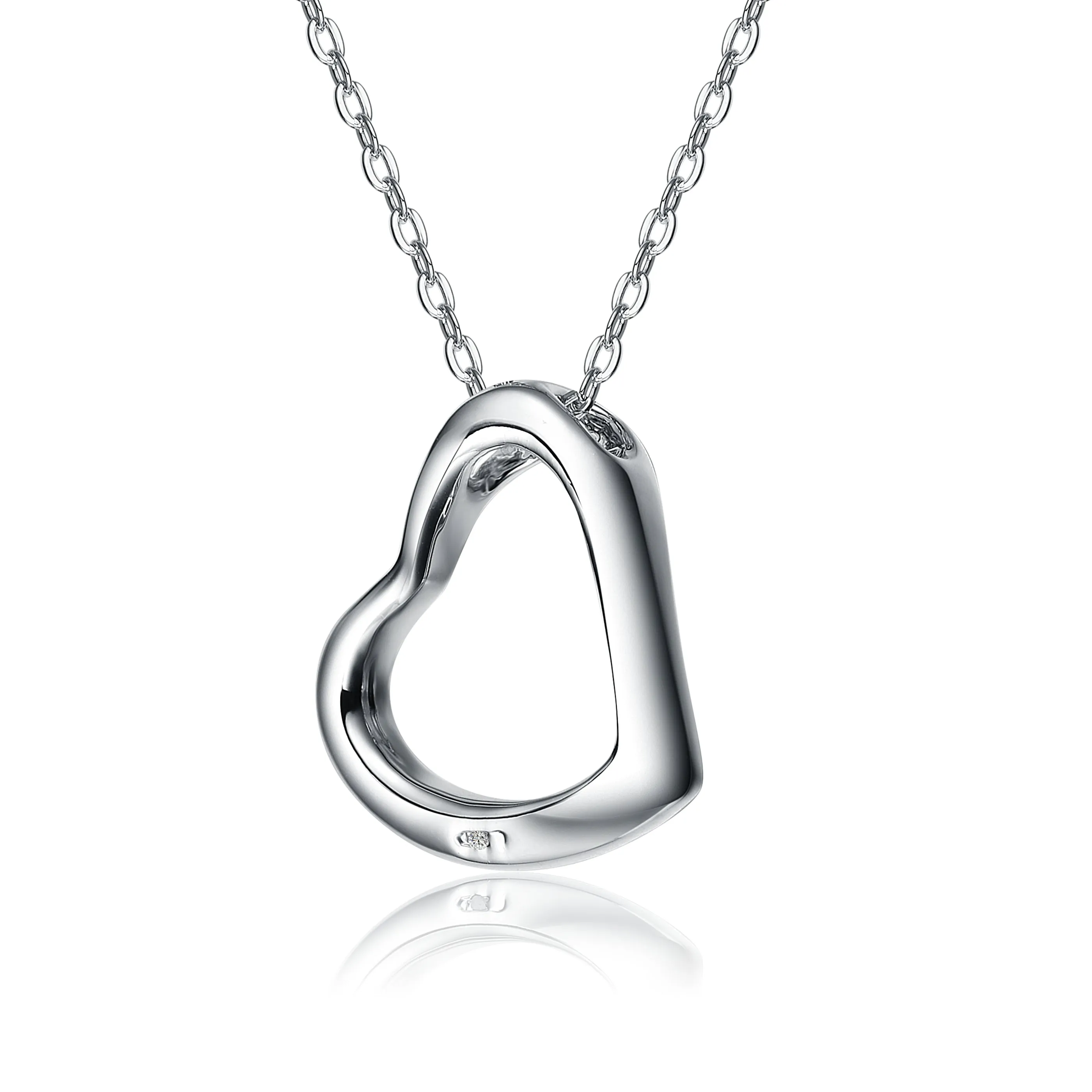 Sylvie Coeur Contour Heart Necklace